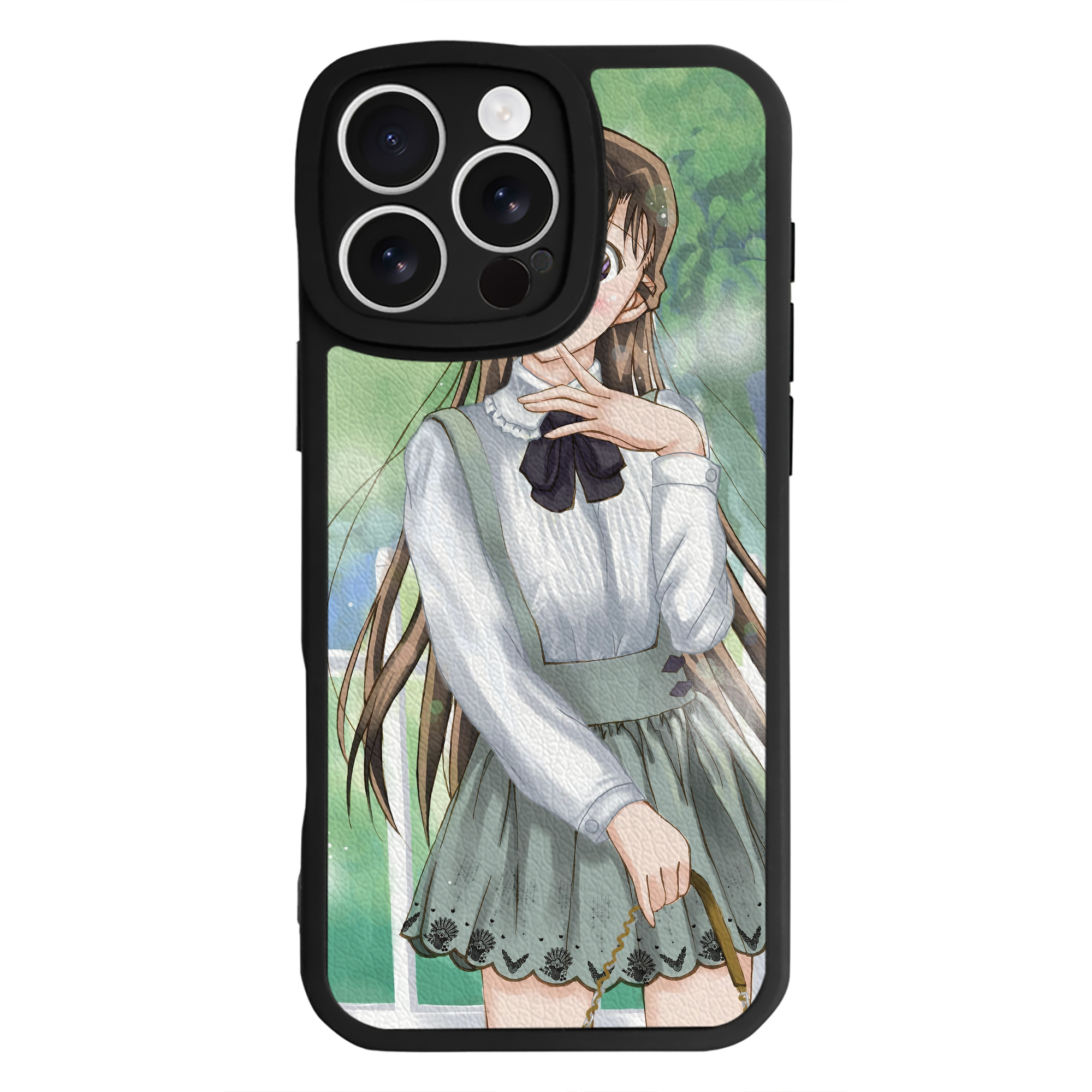 （画像用） 名探偵コナン Detective Conan 【iPhone 16シリーズ対応】シリコンスマホケース（レザー調） 材質：シリコン
